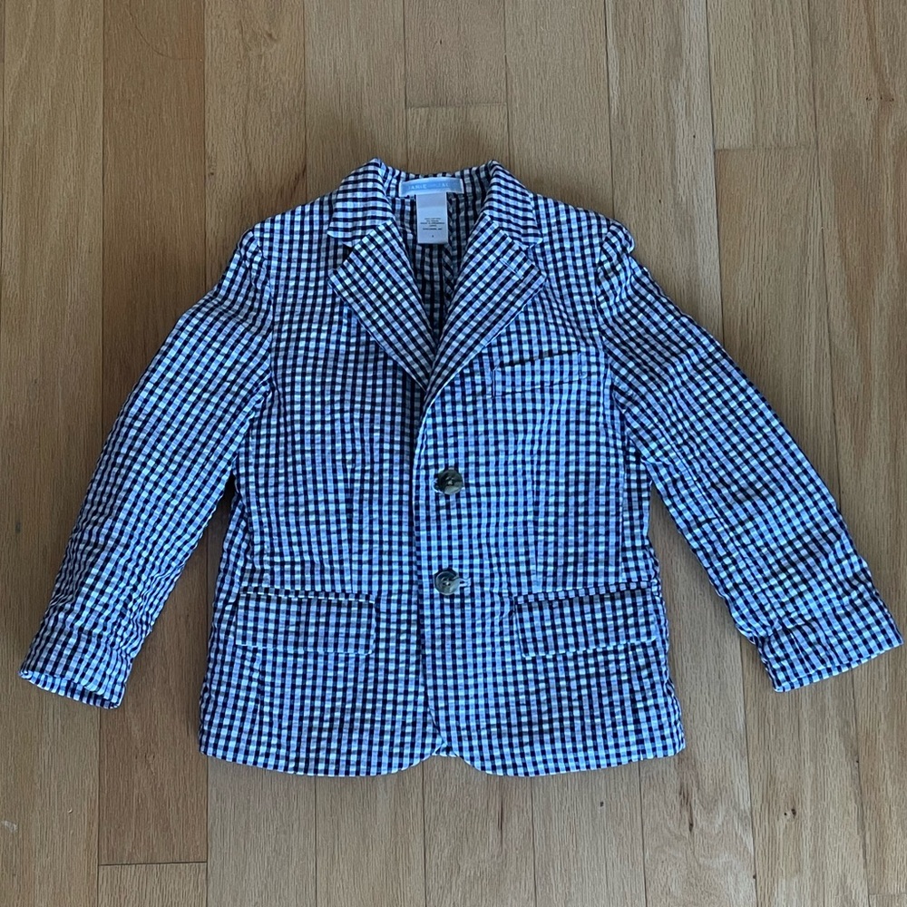 Janie and Jack Seersucker Blazer - Picture 5 of 8